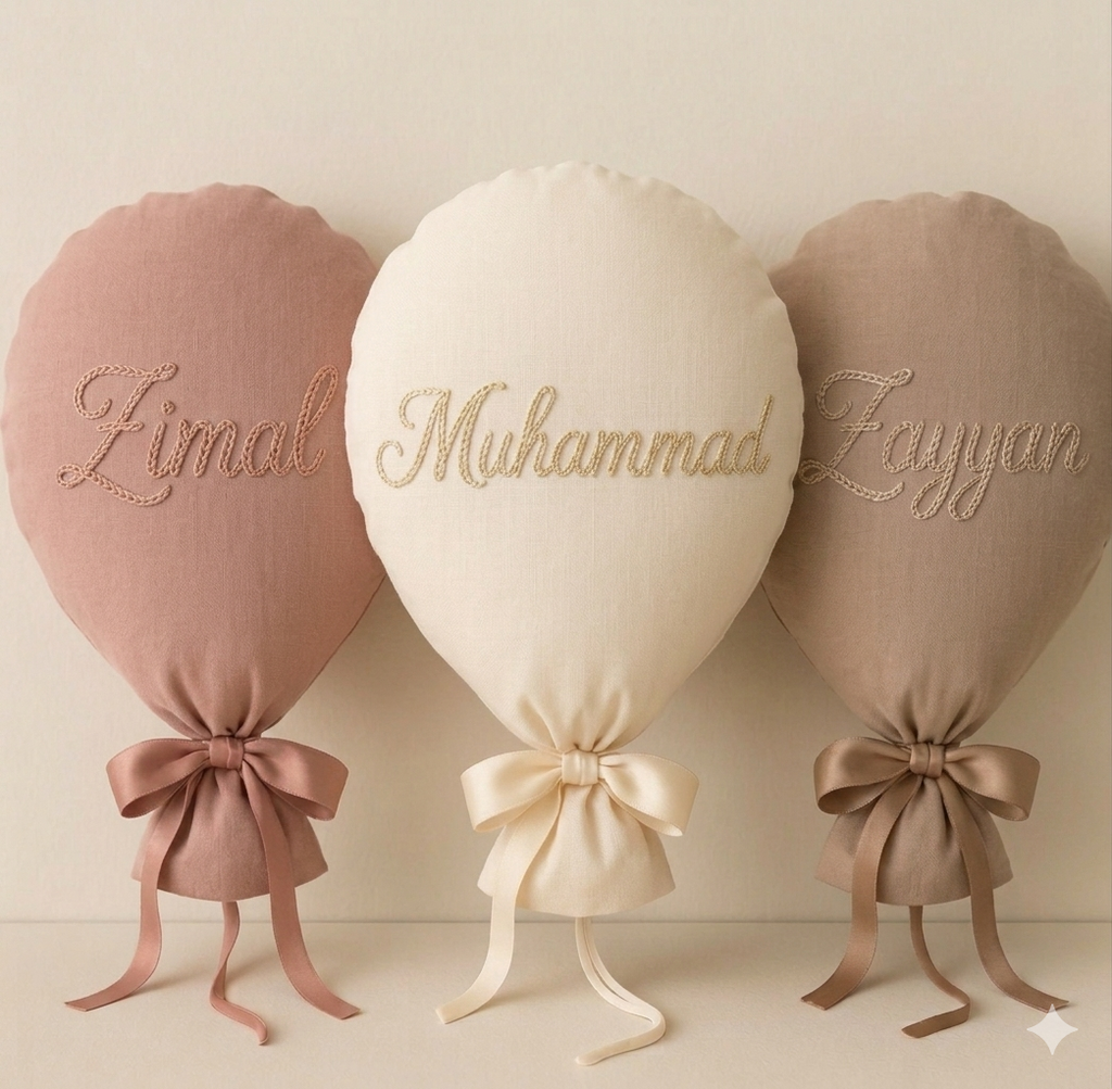 Aesthetic Cotton Fabric Balloon | Nursery Decor