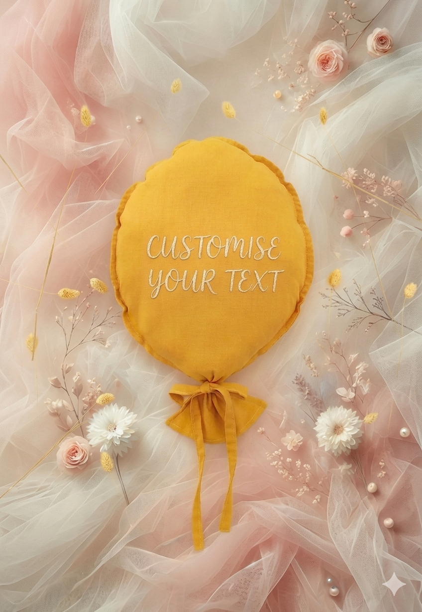 Aesthetic Cotton Fabric Balloon | Nursery Decor