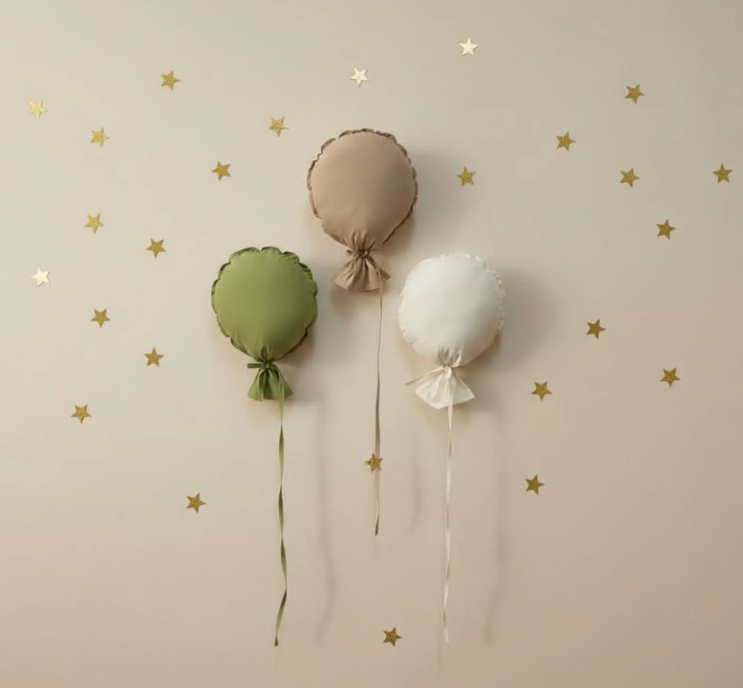 Fabric Cotton Balloon with Name