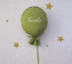 Fabric Cotton Balloon with Name