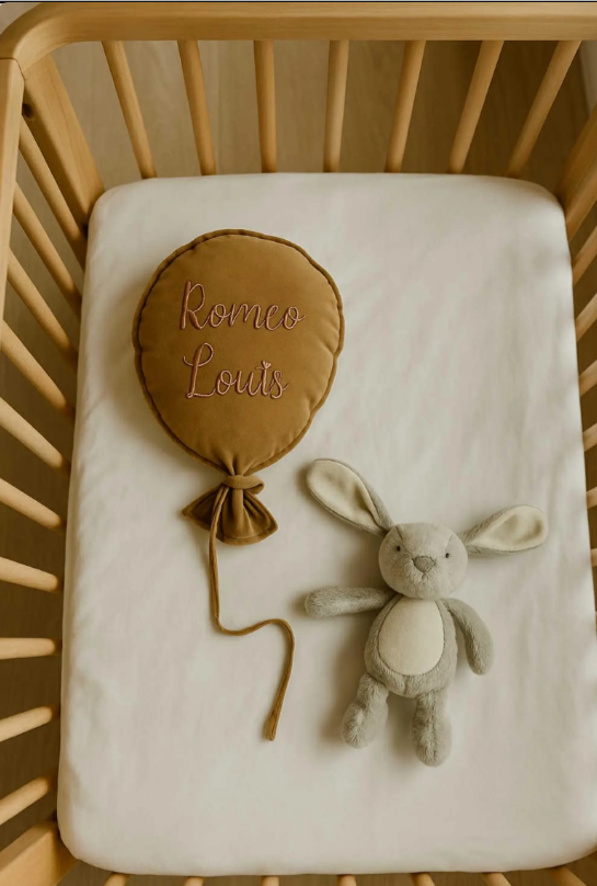 Fabric Cotton Balloon with Name