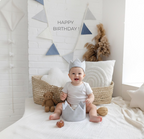 👑✨ Personalized Fabric Birthday Crown  🎂🎀
