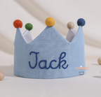 👑✨ Personalized Fabric Birthday Crown  🎂🎀