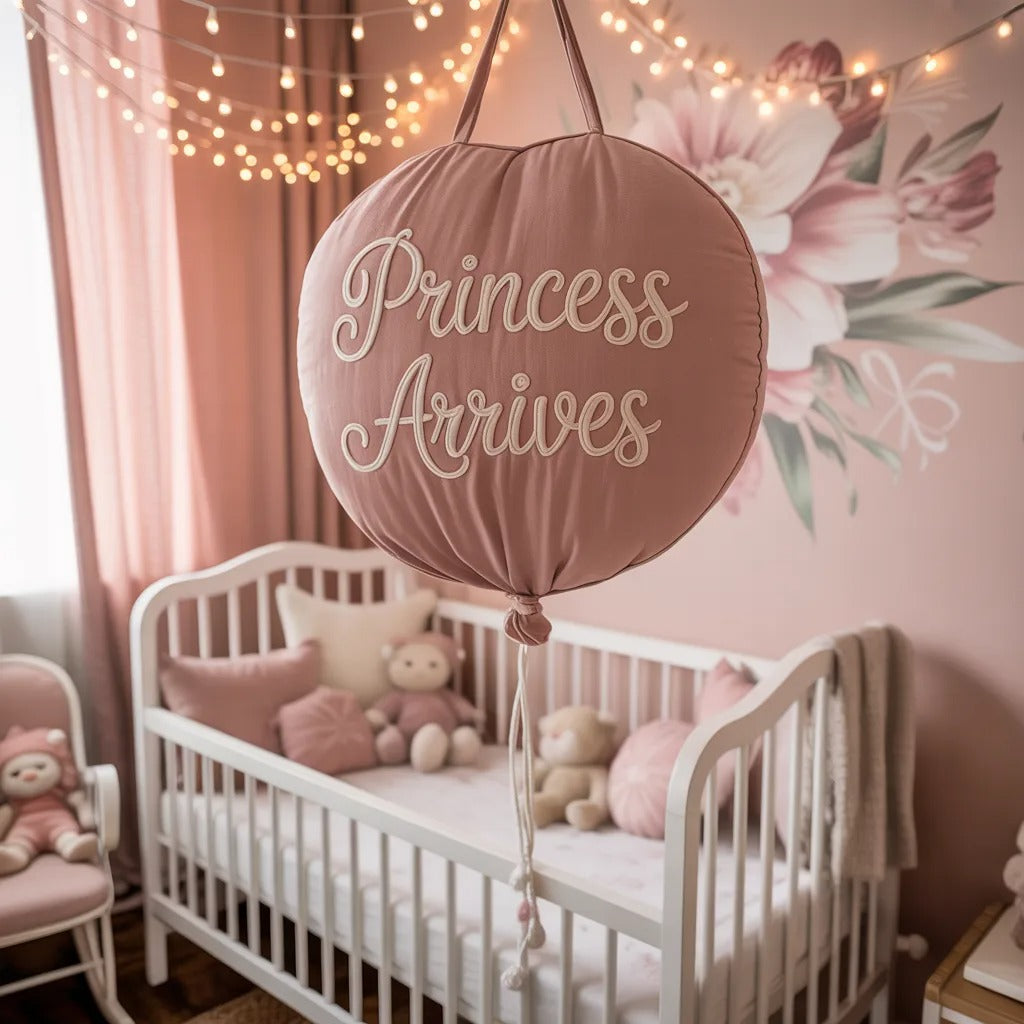 Aesthetic Cotton Fabric Balloon | Nursery Decor