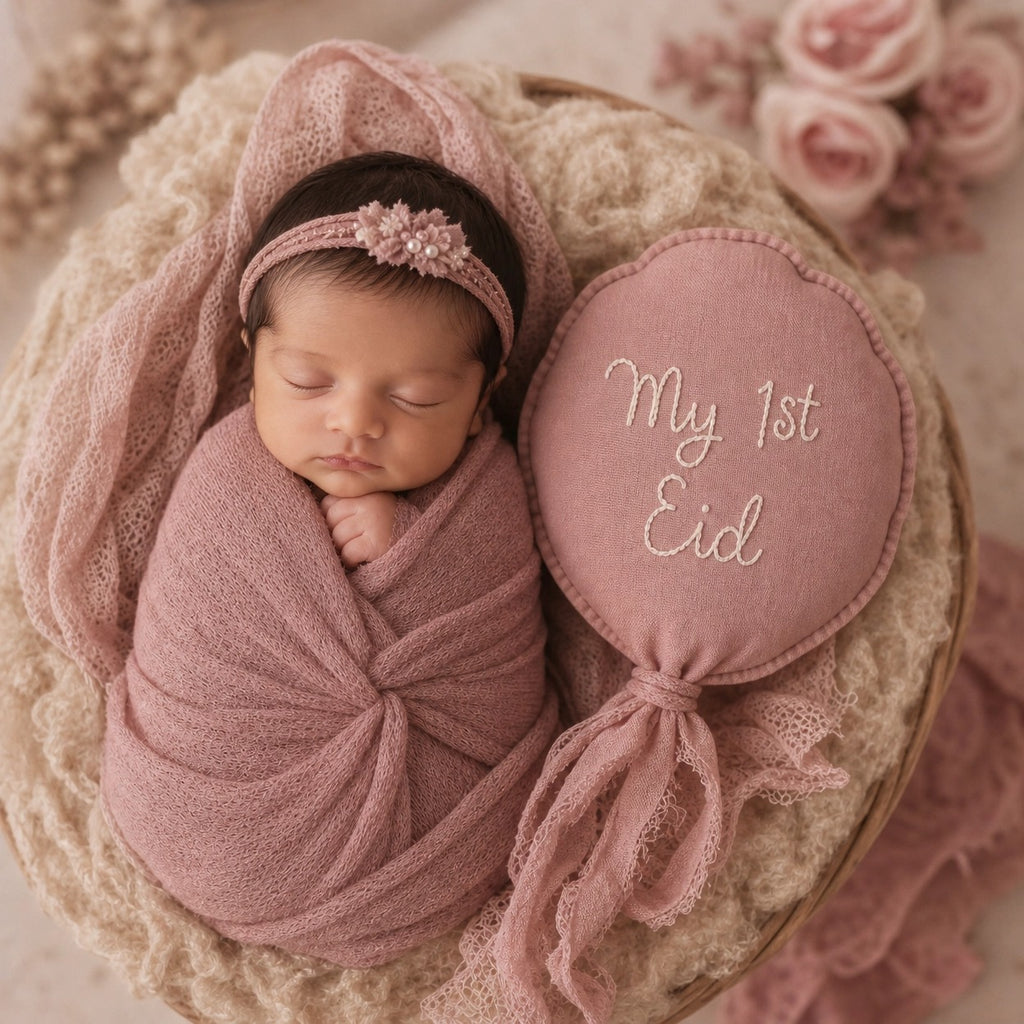 FIRST EID  PHOTOSHOOT AND BABY ROOM DECOR
