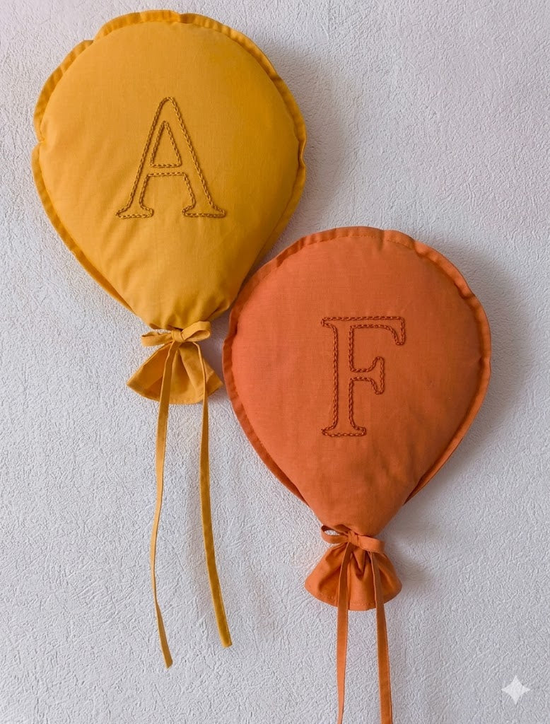 Fabric Cotton Balloon with Name