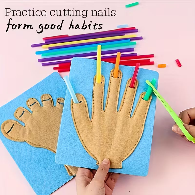Nail Trimming Practice, Educational Toy.
